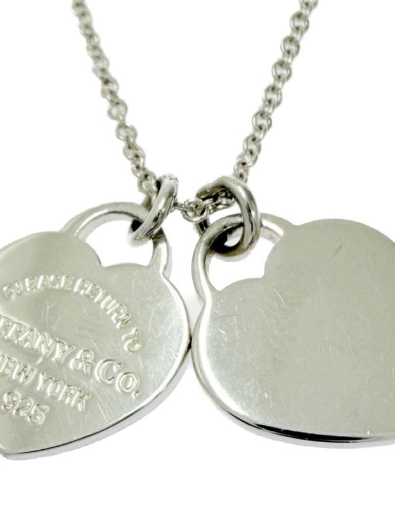 Tiffany & Co. Silver Return To Tiffany Mini Double